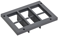 PRIMER Рамка приборная на 12 модулей ONFLOOR 24 | PM-LN10D-RP-12-K03 | IEK