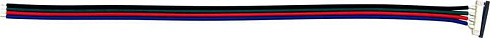 Соединительный провод 20см для светодиодной ленты LD105 ( 5050 RGB/ 10мм ) | 23067 | FERON