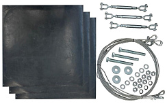 Комплект дополнительный для мачты 13м оц. сталь | ZML93D-MH-01-130 | IEK