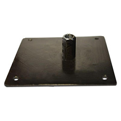 Держатель молниеприемника 16 мм для плоской кровли, сталь|75207|Ezetek