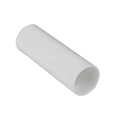 Муфта соединительная для трубы 16мм (10шт) белая Plast EKF | ms-t-16-w-r | EKF