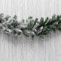 Заснеженный еловый шлейф 2.7 м, Ø 26 см, ПВХ | 307-122 | NEON-NIGHT