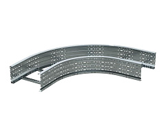 Угол лестничный 90 градусов 150x600, R600, горячий цинк | ULD656R600HDZ | DKC