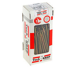 Саморезы универсальные 90х5,0 мм (100 шт) желтые - коробка с окном ( 0,71 кг) | 102267 | Tech-KREP