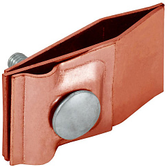 Дер. пр. кр. 6-10мм фальца прям. h=60мм медь | ZDP80-50-2-16-60 | IEK