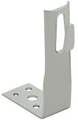 Дер. пр. кр. 6-8мм угловой h=60мм нерж. сталь | ZDP87-20-1-68-60 | IEK