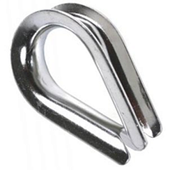 Коуш стальной оцинкованный под трос D2-D3 | CM621003 | DKC