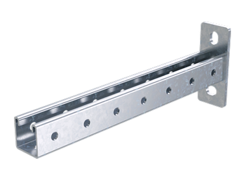 Кронштейн одиночный LAS, 41х41, осн.300 мм, горячеоцинкованный | BBP4130HDZ | DKC