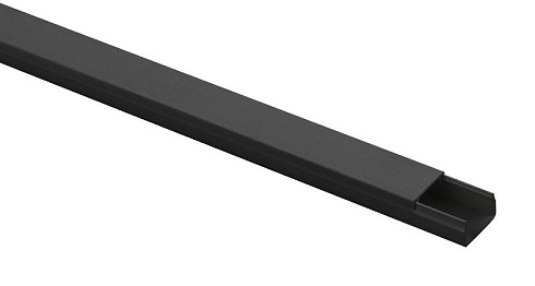 Кабель-канал ЭРА KK-B-15-10 15x10 черный 50м | Б0061737 | ЭРА