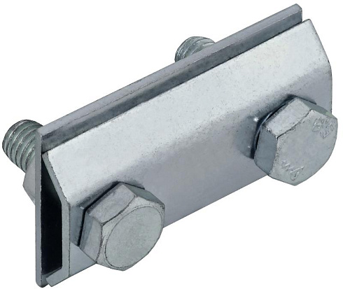 Заж. соед. сквозной пр.-пр. 8мм оц. сталь HDZ | ZCC86-14-1-08 | IEK