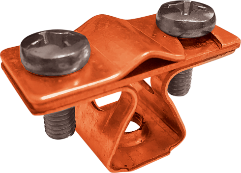 Держатель проводника круглого 8-10 мм, медь|90020|Ezetek