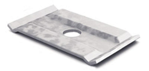 Площадка подвеса проволочного лотка 58х34, толщ. 1,5 мм, Сендзимир цинк, 053001 | ПППЛ-1,5-СЦ |  Ostec