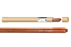 Штырь заземления резьбовой  СТАМ25.14.1500Р | SQ2401-0003 | TDM