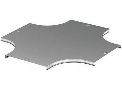 Крышка на ответвитель DPX крестообразный осн.600, цинк-ламельная в комплекте с метизами и пластинами PTCE | 38068KZL | DKC