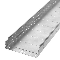 Лоток перфорированный Профи INOX (AISI 304) 300х80x6000 (1,5 мм) (12 м/уп) | PR16.13312 | Промрукав