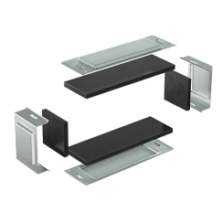 Комплект для обеспечения степени защиты IP44 в местах соединения секций лотков 400х80, цинк-ламель | SIP00840HDZL | DKC