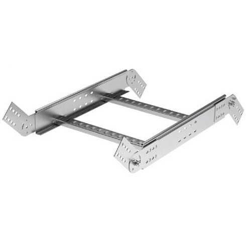 Угол вертикальный шарнирный 100х200 универсальный в компл. с креп. эл. и соед. пластинами, необходимыми для монтажа, цинк-ламельный | LE1002KZL | DKC