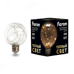 LB-381 (3W) 230V E27 2700K для белт лайта G80 | 41675 | Feron