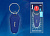 Фонарь-брелок Стандарт S-KL021-T BLUE   1LED. 2*CR1220 н/к. Пластик. Синий | UL-00004094 | Uniel