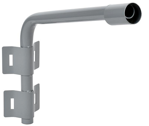 Кронштейн КР-2 D=48 L=500 монтаж. лента 2 хомута серый  | LT-DKU0D-CR-48-50-22-K03 | IEK