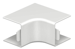 Крышка внутреннего угла кабельного канала WDK 25x25 мм (ПВХ,белый) (WDK HI25025RW) | 6191886 | OBO Bettermann
