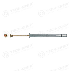 Дюбель-гвоздь 8х100 пот. манжета (полипропилен) (50 шт) - ведро ( 0,715 кг) | 126858 | Tech-KREP