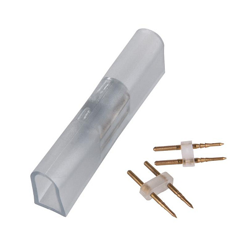 Переходник для неона LS001 220V 5050 RGB односторонний (10pkt) (PSL-02) | a040612 | Elektrostandard