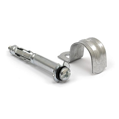 Комплекты для крепления ОКЛ с использованием дюбеля Молли М4х54 и скобы СМО 25-26 (100 шт)  | PR08.5017 | Промрукав