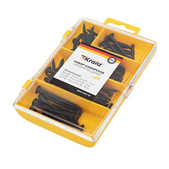 Набор саморезов по дереву 60 шт. | KR-01-3101-10 | Kranz