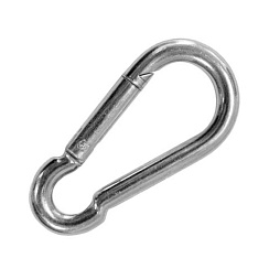 Карабин пожарный 8 мм (DIN 5299C) (1 шт/уп) | PR08.25077 | Промрукав