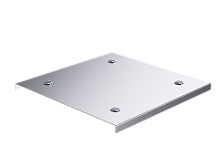 Крышка вертикального угла 500, цинк-ламель | UKF305ZL | DKC
