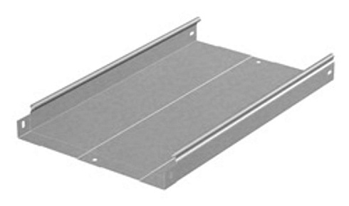 Металлический лоток неперфорированный 300х50х3000, толщ. 0,7 мм, Сендзимир цинк, 013357 | ЛНМЗТ-300х50х3000-0,7-СЦ |  Ostec