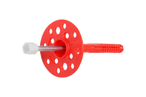 Дюбель для теплоизоляции 8х120 с металлическим гвоздём с термоголовой (250 шт.) ( 5,093 кг) | 130099 | Tech-KREP