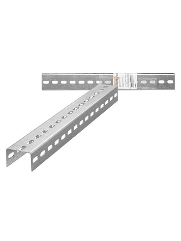 Профиль перфорированный П-образный осн. лотка 400 мм (40х56х450 мм) 1,5 мм | SQ2907-0105 | TDM