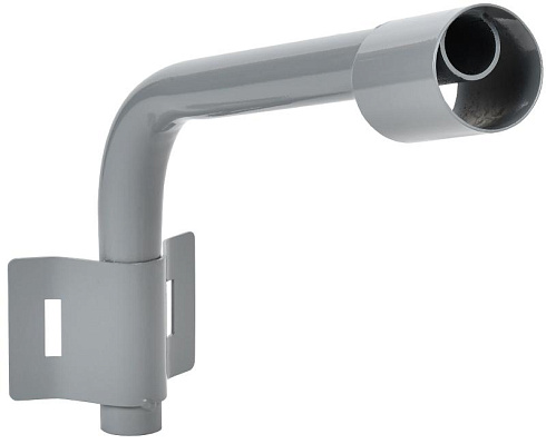 Кронштейн КР-1 D=60 L=350 монтаж. лента 1 хомут серый  | LT-DKU0D-CR-60-35-21-K03 | IEK