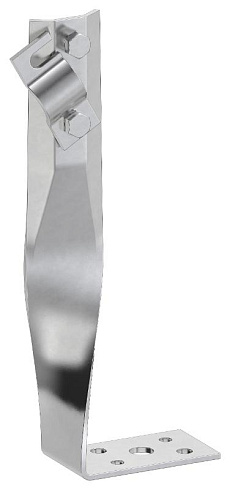 Дер. пр. кр. 6-10мм вин. угл. скр. h=140мм нерж. сталь | ZDP87-20-1-16-140 | IEK