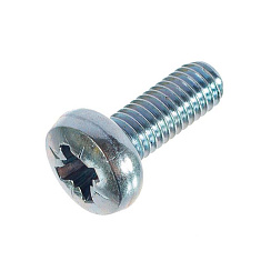 Винт DIN7985 с полукруглой головкой оцинк. M5х16 (шт.)  | 133536 | Tech-KREP