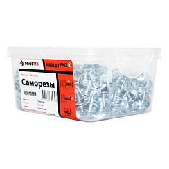 Саморез СММ 4,2х13 усиленный (TWN) (1000 шт) - контейнер | 146505 | PROFFIX