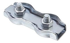 Соединитель (зажим) для троса двойной (Duplex) 6 мм | CM623006 | DKC