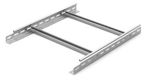 Лестничный лоток замковый 500х50х3000, толщ. 1,2 мм, Сендзимир цинк, 013551 | НЛО-500х50х3000-1,2-СЦ |  Ostec