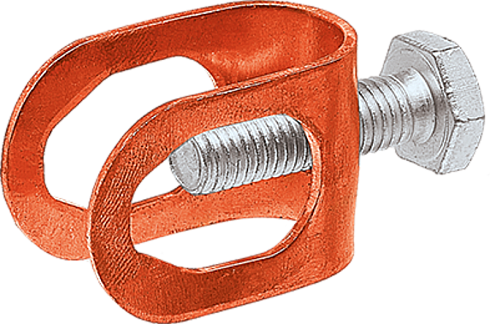 Зажим соединительный пруток — стержень, медь|90554|Ezetek