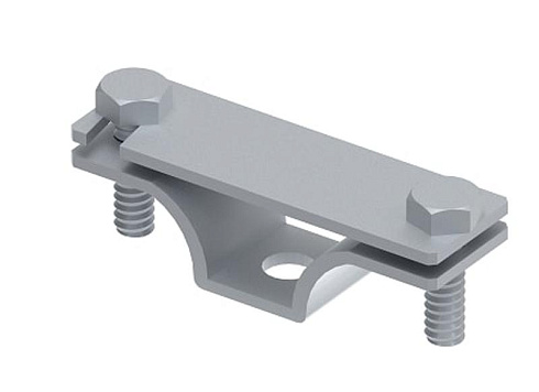 Держатель плоского проводника до 40 мм, гор. цинк, 392812 | МД-812-ГЦ |  Ostec