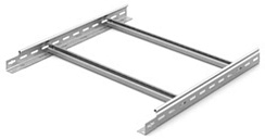 Лестничный лоток замковый 600х50х3000, толщ. 1,2 мм, Сендзимир цинк, 013651 | НЛО-600х50х3000-1,2-СЦ |  Ostec