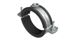 Хомут для высоких нагрузок с изоляцией с гайкой М12 для труб d 3/4" | BHH21034 | DKC