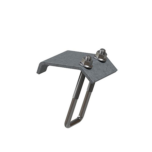 Крепеж к металлическим балкам 120 мм, толщ. 5,0 мм, гальван. цинк, 870789 | КМБ-120-5,0-ЭЦ |  Ostec