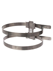 Держатель хомут сдвоенный Ø80-300 мм для изоляционной штанги, М8, термодиффузия  | SQ2402-3164 | TDM