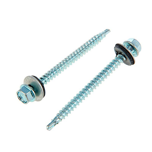 Саморез КР ZP св. 4,8х64 (150 шт) - ведро ( 1,263 кг) | 101003 | Tech-KREP