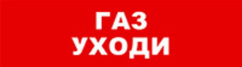Световой оповещатель охранно-пожарный (табло) SKAT-12 ГАЗ УХОДИ | 8526 | Бастион