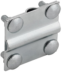 Заж. крес. пол./пр.-пол./пр. 40/12мм оц. сталь | ZCC13-11-1-12-40 | IEK