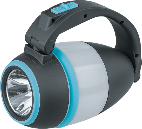 Фонарь кемпинговый трансформер NPT-CA16-ACCU прож./наст лампа 1COB,5Вт+1CREE, 3Вт 240лм,  акк 1.5Ач  | 14086 |Navigator